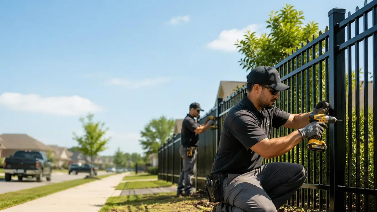 Metal Fence Installation in Lowell, NC